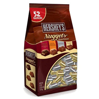 Hershey's Nuggets Bulk Candy Wrapped (145 Pieces Per Bag)